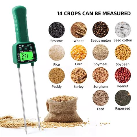 custom paddy moisture meter|grain pro moisture meter.